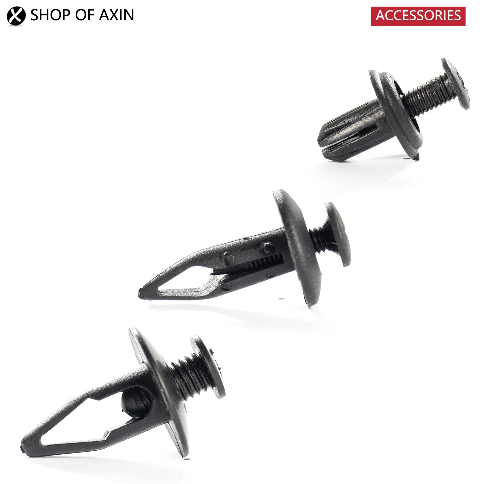 

20pcs 6mm 7mm 9mm Auto Body Plastic Clips Rivets Push Type Retainer Fender Liner Fastener