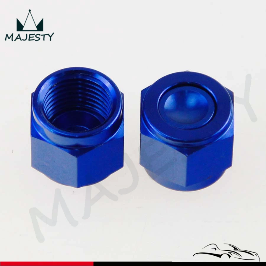 2 шт. алюминиевые концевые Заглушки для адаптера 8 AN AN8|an8 fitting|adapter fittingaluminium tube fittings