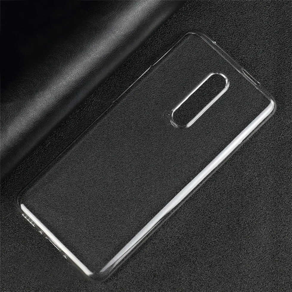 For OnePlus 7 /7 Pro/6 /One Plus 6T Case Slim Clear Transparent Crystal Soft TPU Silicone Phone Protection Back Cover Shell |