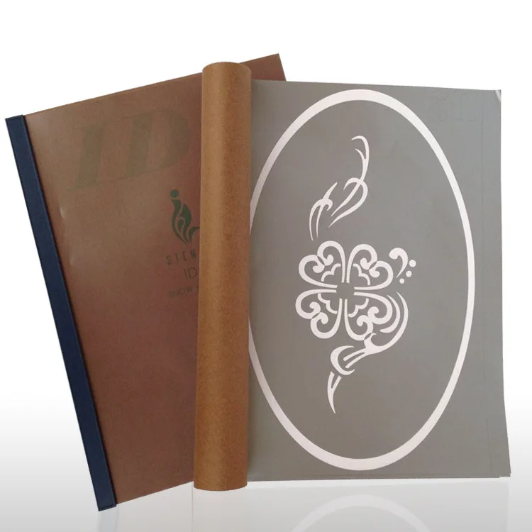 20 разрабатывает Временные татуировки книга трафаретов трафареты для аэрографии