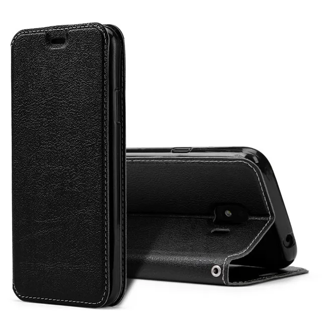 Роскошный кожаный флип чехол для Samsung S8 S9 plus J330 J530 J730 J2 J3 J4 J6 J7 J8 Prime 2018 A6 A8 A9 Star S10 Plus