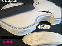 carving rib neck song brand unfinished violin 44 great inlay purfling 10588