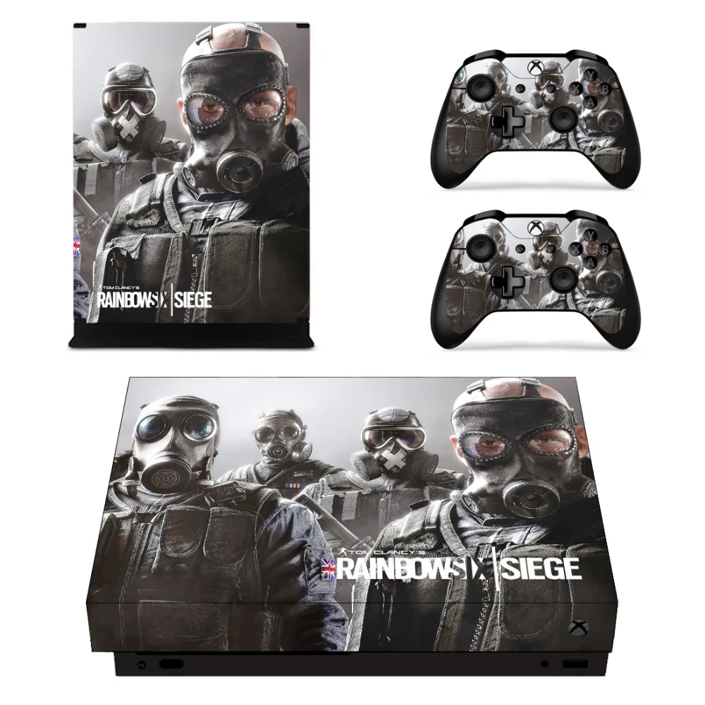 Радужная наклейка из кожи для Microsoft Xbox One X консоль и контроллеры Скины наклейки