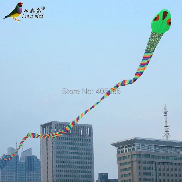 Мощный Змеиный змей 40 м для спорта на открытом воздухе|snake kite|good kitesfun sport |