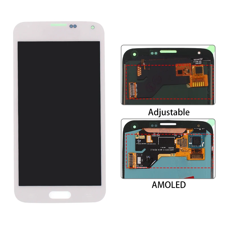 ЖК дисплей Pantalla для Samsung Galaxy S5 Дисплей i9600 G900 G900F G900M Экран сенсорный экран sm
