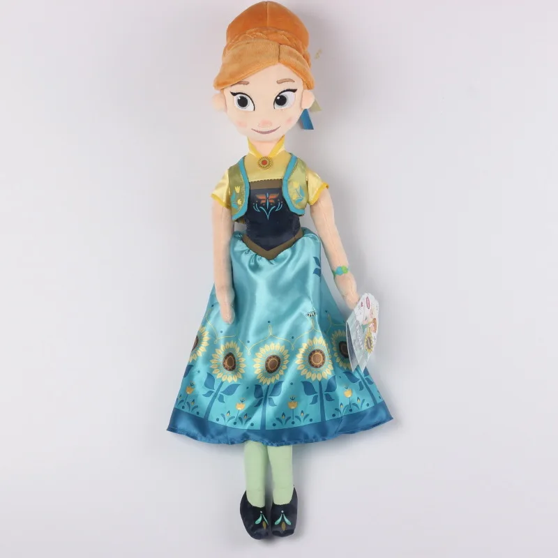Disney Frozen Fever 40 см 50 Снежная королева принцесса Анна Эльза кукла игрушки мягкие