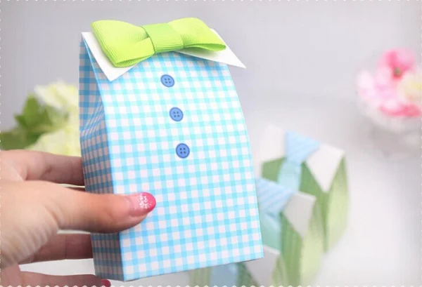 60 шт./лот Новые Свадебные пользу поле Мой Маленький Человек конфеты упаковка