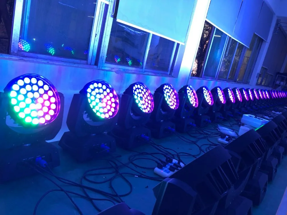 Светодиодный источник света 36 шт. x 10 Вт rgbw Led zoom moving head dj сценический свет с