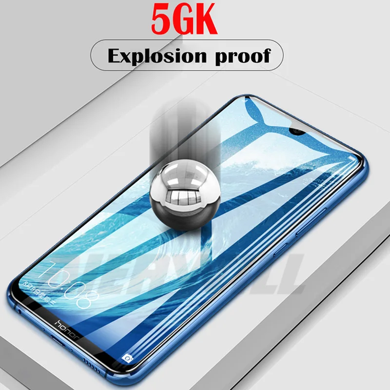 Полноэкранное закаленное стекло 9H для Huawei Honor 8X Взрывозащищенная пленка 8X|case for