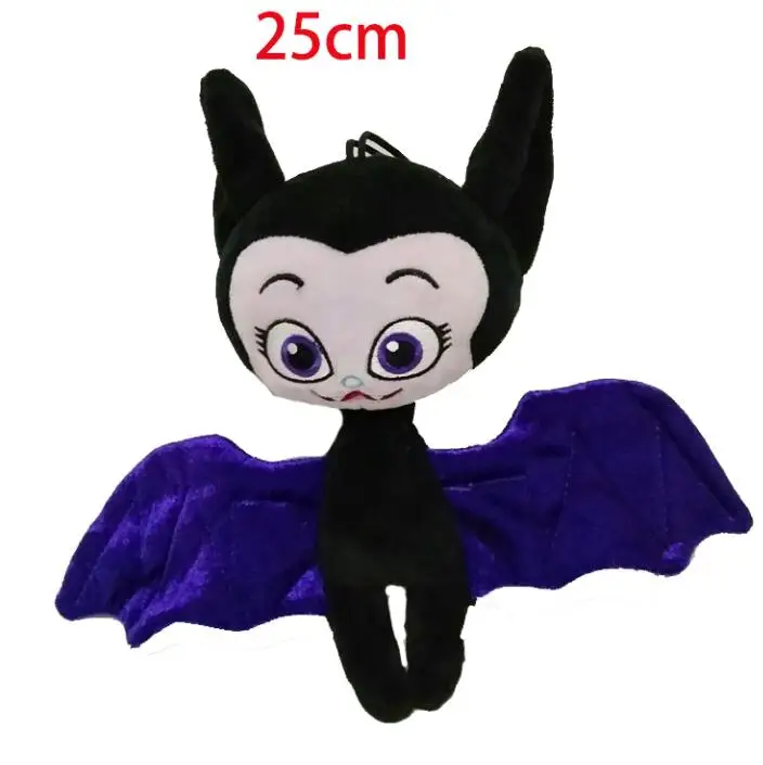 20 см, новинка, хит, фильм Junior Vampirina, мягкие плюшевые игрушки для девочек, игрушки для девочек, лучший подарок на день рождения детей - Цвет: Серебристый