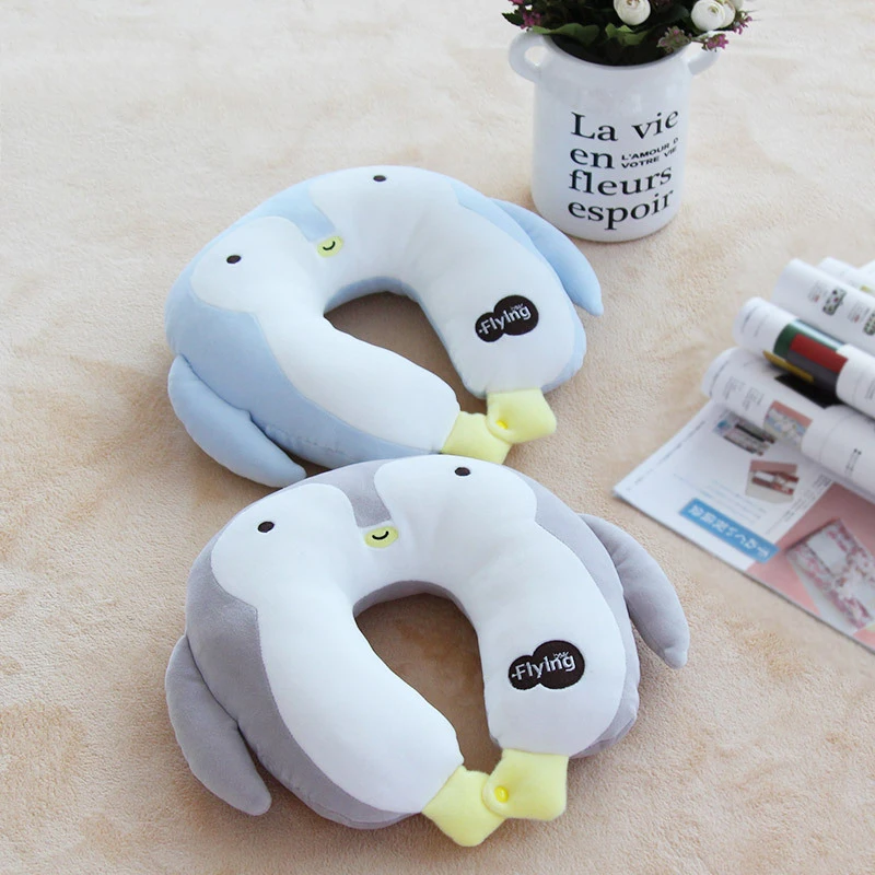 Креативная мультяшная u-образная Подушка и подушка для путешествий милая