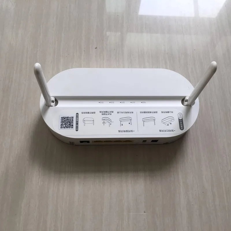 Оригинальные zte F650A 4GE+ 1TEL Dual Band Wi Fi 2,4 г 5 GPON ONU волоконно-оптическое оборудование работы маршрутизатор похожие на HS8145V
