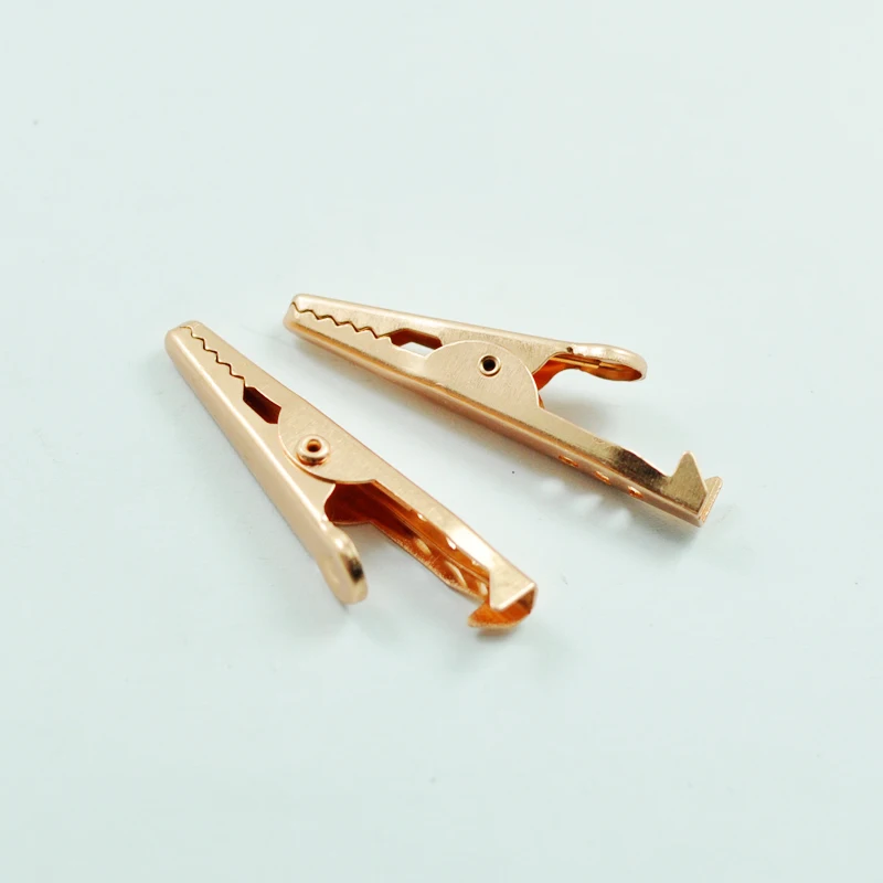 10 шт. изоляция ботинок металл крокодил зажим Электрический тест 45 мм чистая медь