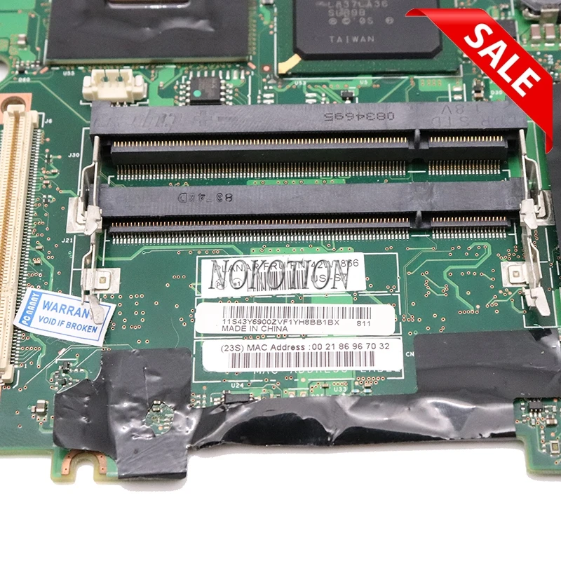 NOKOTION 41W1487 42W7868 42W3782 42W7869 42W7866 14 1 дюймов для материнской платы Lenovo Thinkpad T61 системная