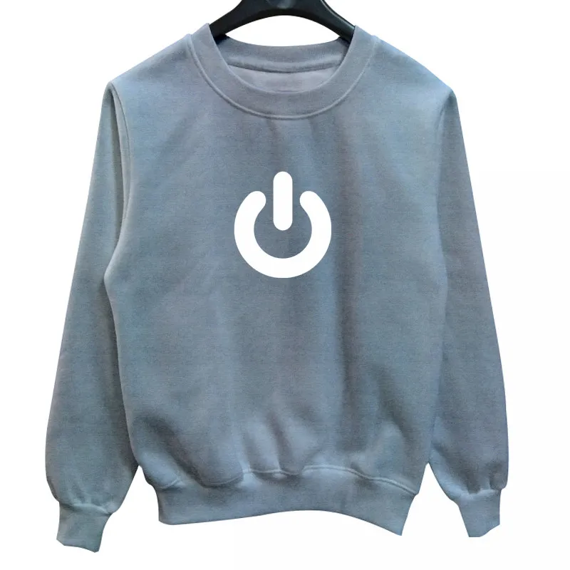 La maxpa перезапуска свитшот с принтом Повседневное Crewneck человек капюшоном Красная