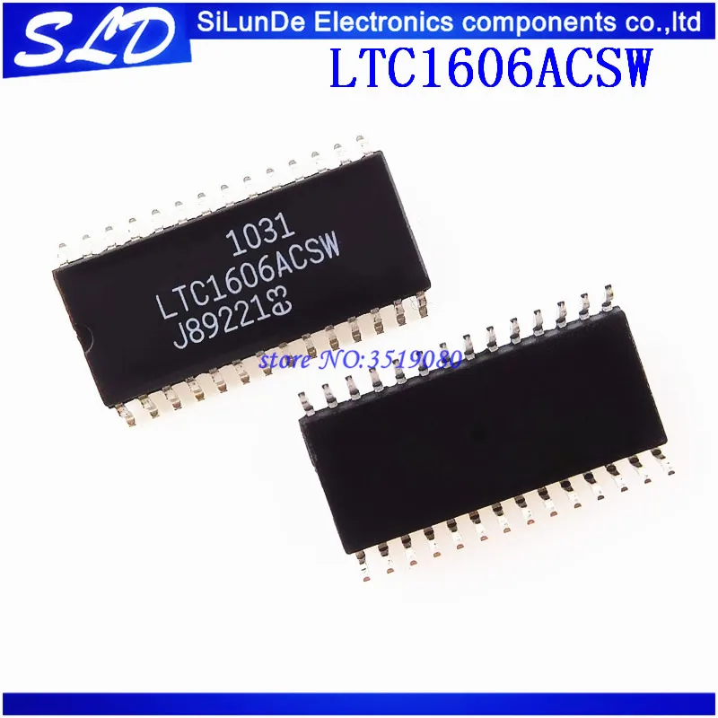 

Free Shipping 2pcs/lot LTC1606ACSW LTC1606 SOP-28 new and original