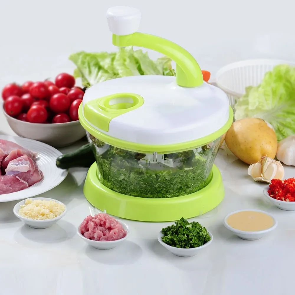 BYN металлический полипропиленовый кухонный нож маленькая Мясорубка с ручным