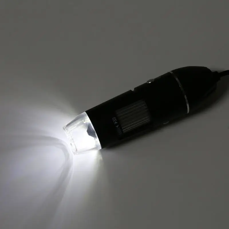 1000X USB цифровой микроскоп камера эндоскоп 8LED Лупа с металлической подставкой для