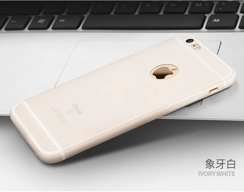 Роскошный Матовый Мягкий силиконовый чехол для iPhone 6, чехол s, 6s Plus, 5, 5S, 6, 6 s, 6 Plus, карамельные цвета, полный чехол для iPhone 7, 7 Plus, чехол Plu