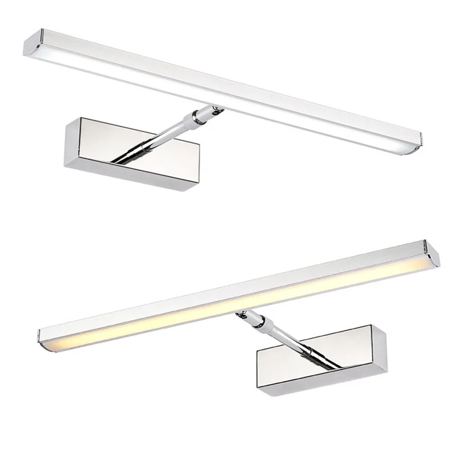 Эластичный 7 Вт 12 Ванная комната привело зеркало передний свет LED