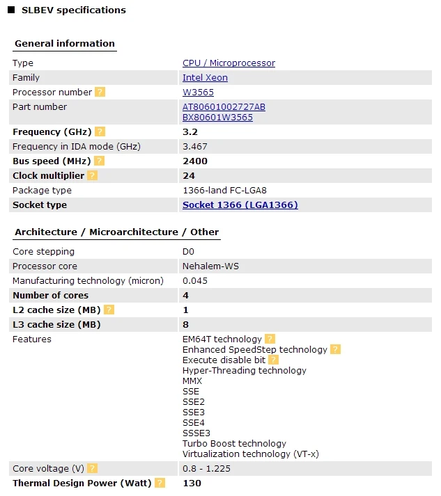 Процессор INTEL xeon W3565 процессор intel W3565/3,2 ГГц/LGA 1366/8 МБ кэш L3/четырехъядерный/серверный ЦП гарантия 1 год материнская плата