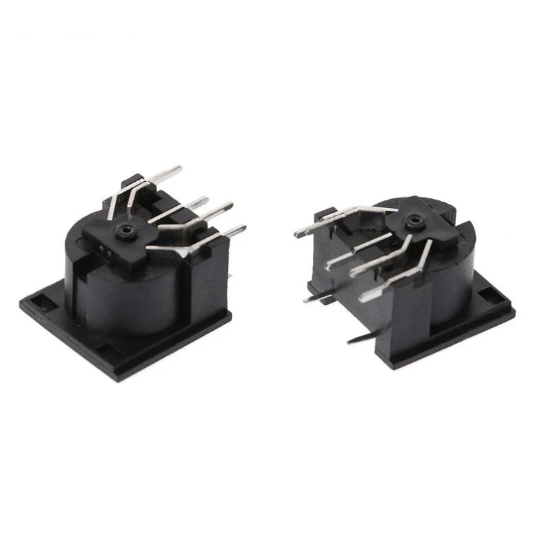 10 шт./партия монтажная панель PCB гнездовой разъем DIN5 DIN 5-контактный DS-5-01 MIDI |