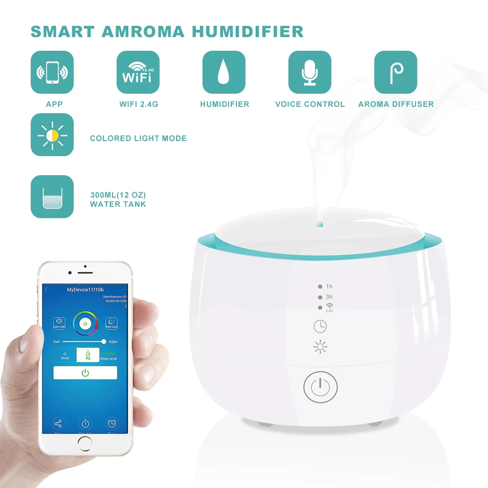 Zemismart Alexa Google диффузор Wi Fi Голосовое управление Умный дом умный жизнь приложение