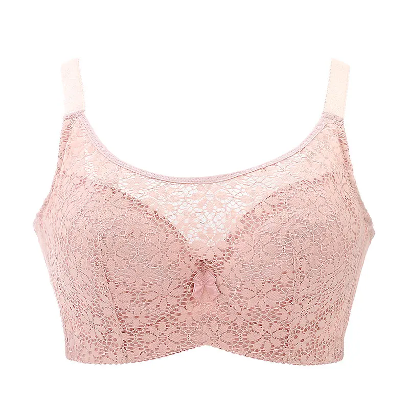 pink 8856 Бюстгальтеры meizimei для женщин, кружевное сексуальное нижнее белье, бюстгальтер без косточек на косточках, маленькая чашка, бюстгальтер для девушек, нижнее белье, тонкий, супер пуш-ап - Цвет: pink 8856