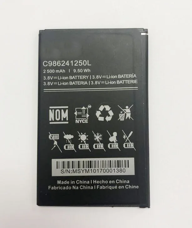 Оригинальный GeLar 3 8 V 2500mAh C986241250L аккумулятор для BLU мобильный телефон | Мобильные