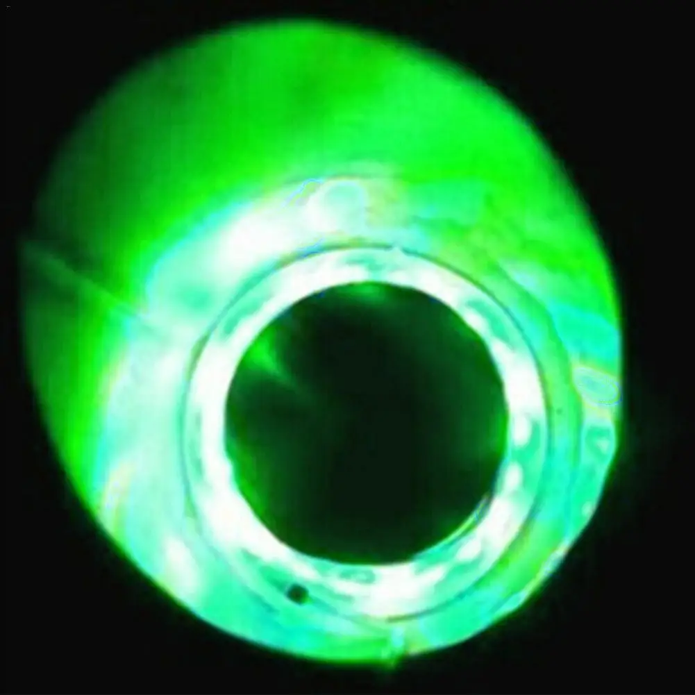 1Set Refit Motorcycle LED Light Red Motorbike Exhaust Pipe Lamp Warning Firing Indicators Scooter Torching Thermostability Light