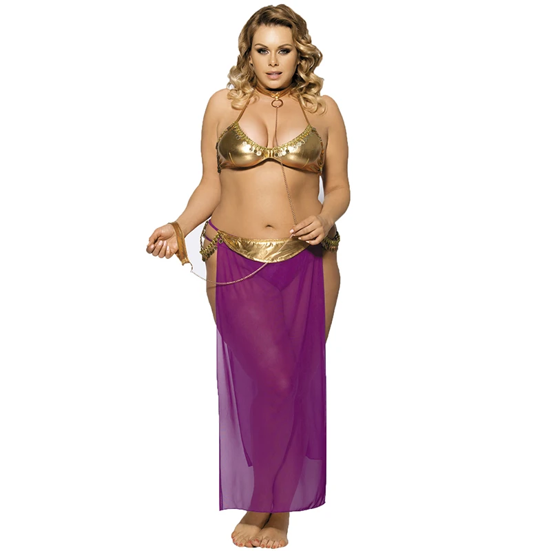 purple lingerie Nuisette Femme De Nuit сексуальное пикантное платье пикантные эротические костюмы Холтер плюс размер 5XL сексуальное нижнее белье для женщин R70014 - Цвет: purple lingerie