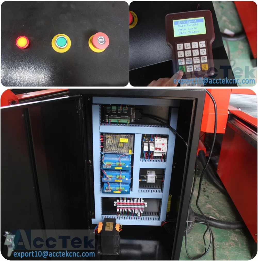 CNC AKP1325 Промышленных Плазменный Резак/Нержавеющая сталь Алюминий Оцинкованной
