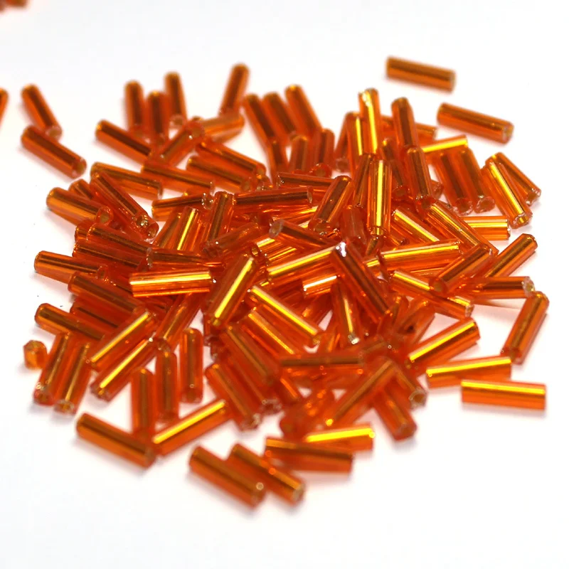 Free Shipping More Colors1500pcs 2x7mm Jewelry Making Handwork DIY Loose Czech Glass Tube Spacer Seed Beads|seed beads|beads free shippingtube spacer