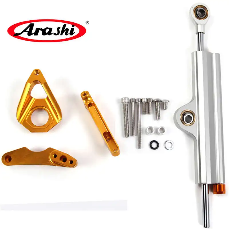 Arashi 1 комплект для SUZUKI GSR750 2001-2005 рулевой Стабилизатор демпфер кронштейн GSR 750 GSR-750 GSXR750 GSXR600 GSX600R - Цвет: 17