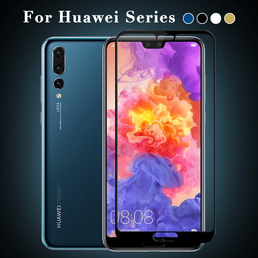 Закаленное стекло на huawei P20 Lite Защитное для экрана Pro защитное huawey p20 световая