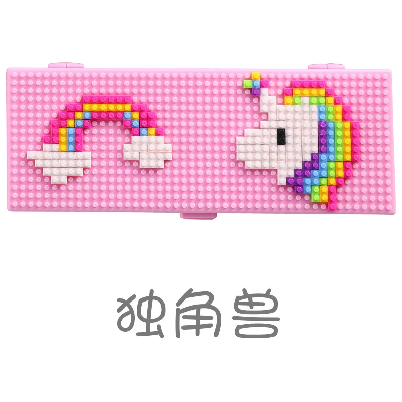 Figure 5 1 шт., чехол для карандашей с героями мультфильмов, милый рисунок hello kitty, единорог, детская игрушка-головоломка, новинка, пластиковая коробка для карандашей, канцелярские товары, Papeleria, школьный подарок - Цвет: Figure 5