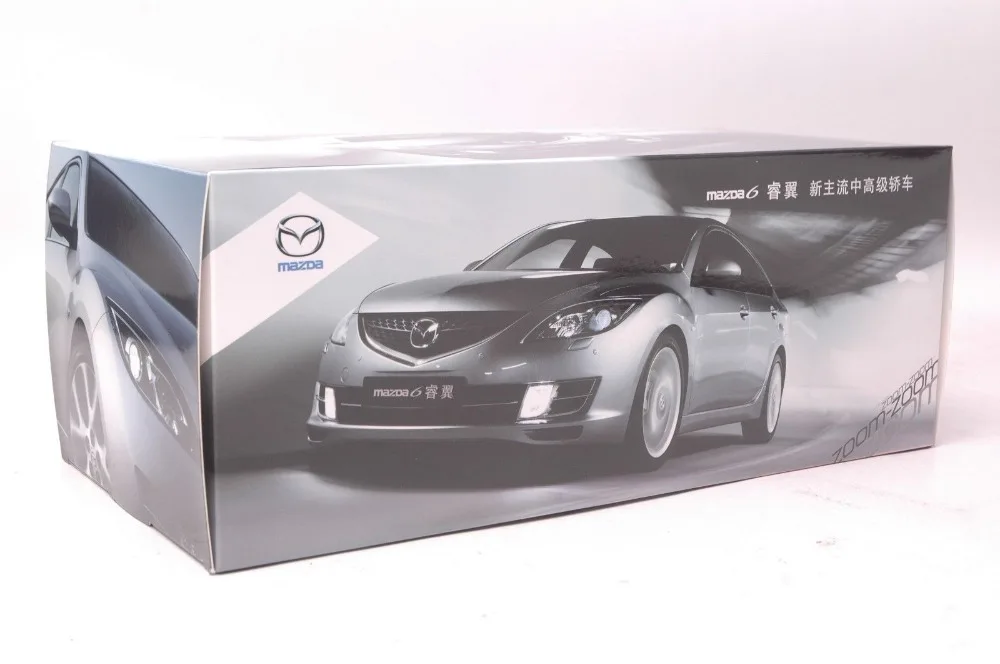 1:18 литья под давлением модель для Mazda 6 Ruiyi красный Седан сплав игрушечный автомобиль миниатюрная коллекция подарок