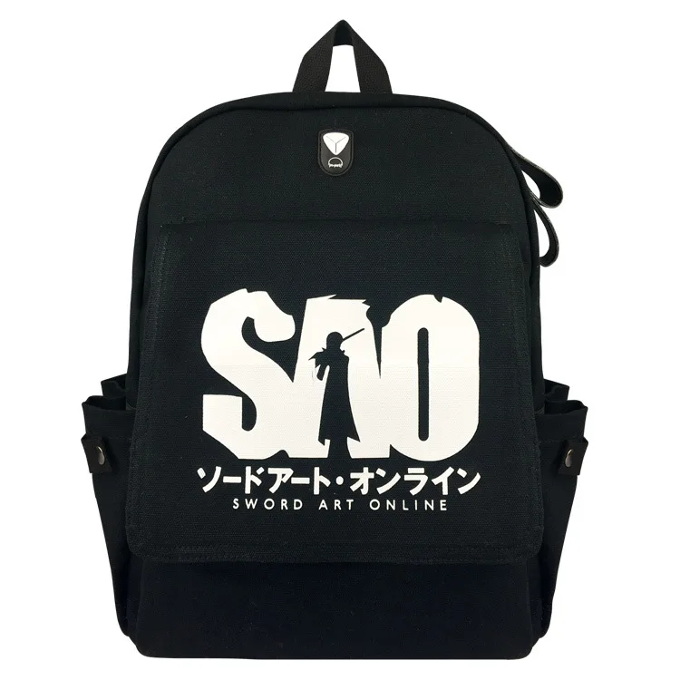 

Anime Sword Art Online Cosplay Backpack Casual Travel Rucksack Men Women Outdoor Sports Backpack for Gift