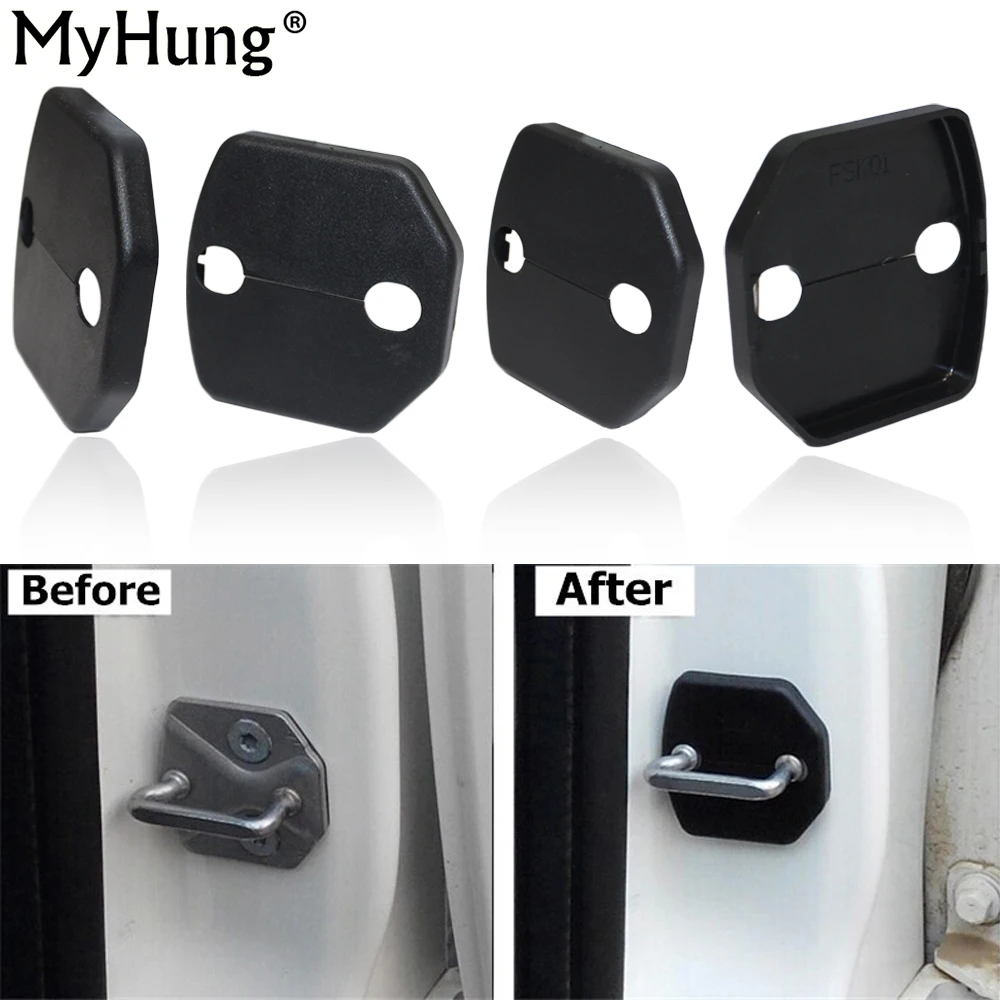 8 шт. в наборе автомобильная отделка дверного замка крышка автомобильные крышки