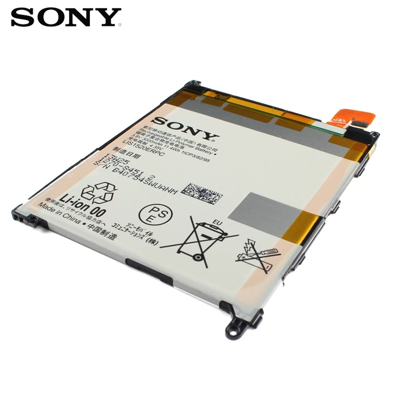 Оригинальный аккумулятор SONY для Sony XL39h Xperia Z Ultra C6802 Togari L4 ZU C6833 LIS1520ERPC Сменный