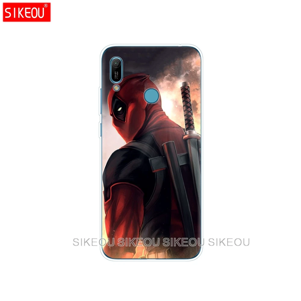 10861 Чехол для Huawei Y6 Y7 Y9 pro Prime чехол на Honor 8A PRO 8X10 i чехол Marvel мстители супергерой Капитан Железный человек танос - Цвет: 10861