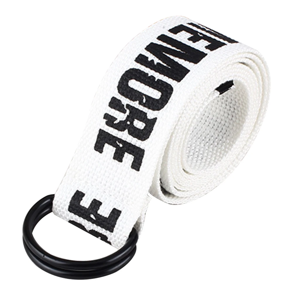 Женские и мужские подарки прочный пояс с буквенным принтом модный крутой