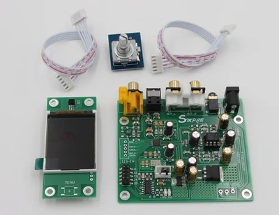 ES9038 Q2M DAC DSD декодер поддерживает IIS 384 кГц коаксиальный Оптический волоконный