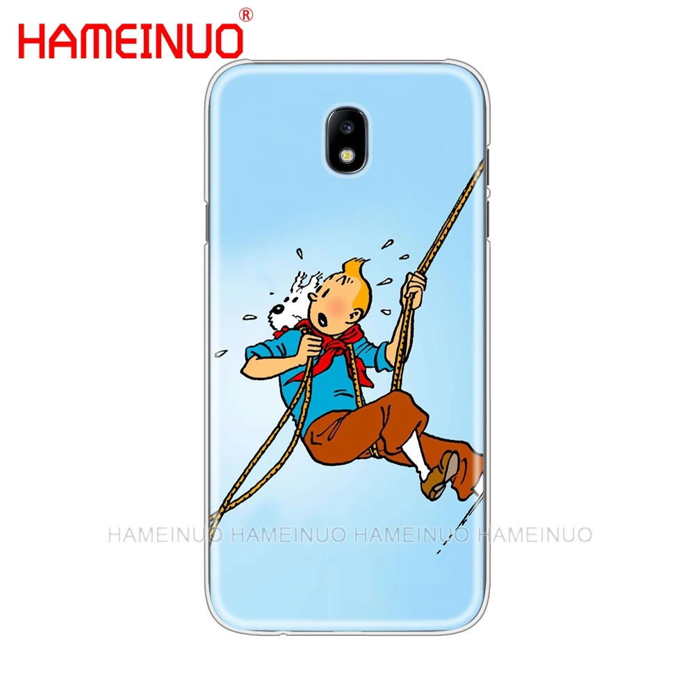 HAMEINUO Приключения Тинтин чехол для телефона Samsung Galaxy J3 J5 J7 2017 J527 J727 J327 J330 J530 J730 PRO |