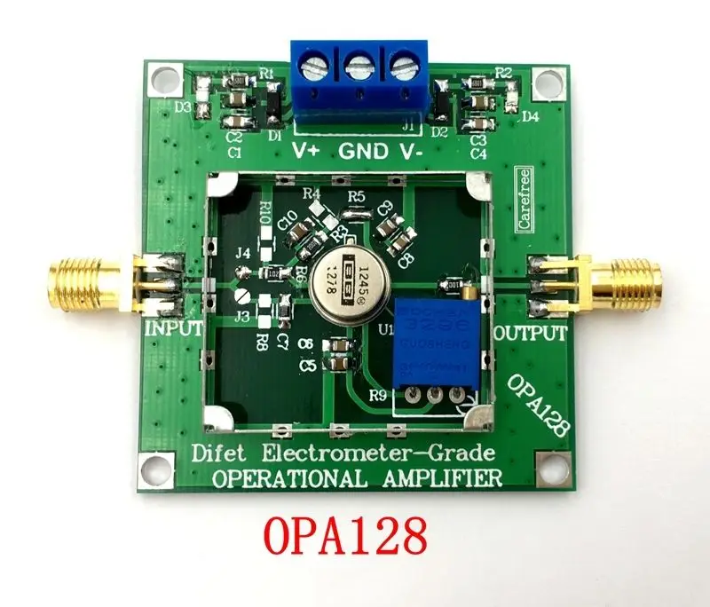 OPA128 электромагнитный усилитель мощности 110 дБ|gaine|deg&g |