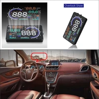 for buick encoreenclaveenvision 2010 2019 auto hud car head up display saft driving screen projector reflecting windshield