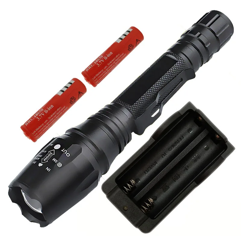 B XHP50 Z20V5 CREE XM-L2 U3 отправка из России, светодиодный фонарь для охоты, масштабируемый водонепроницаемый тактический фонарь - Испускаемый цвет: B