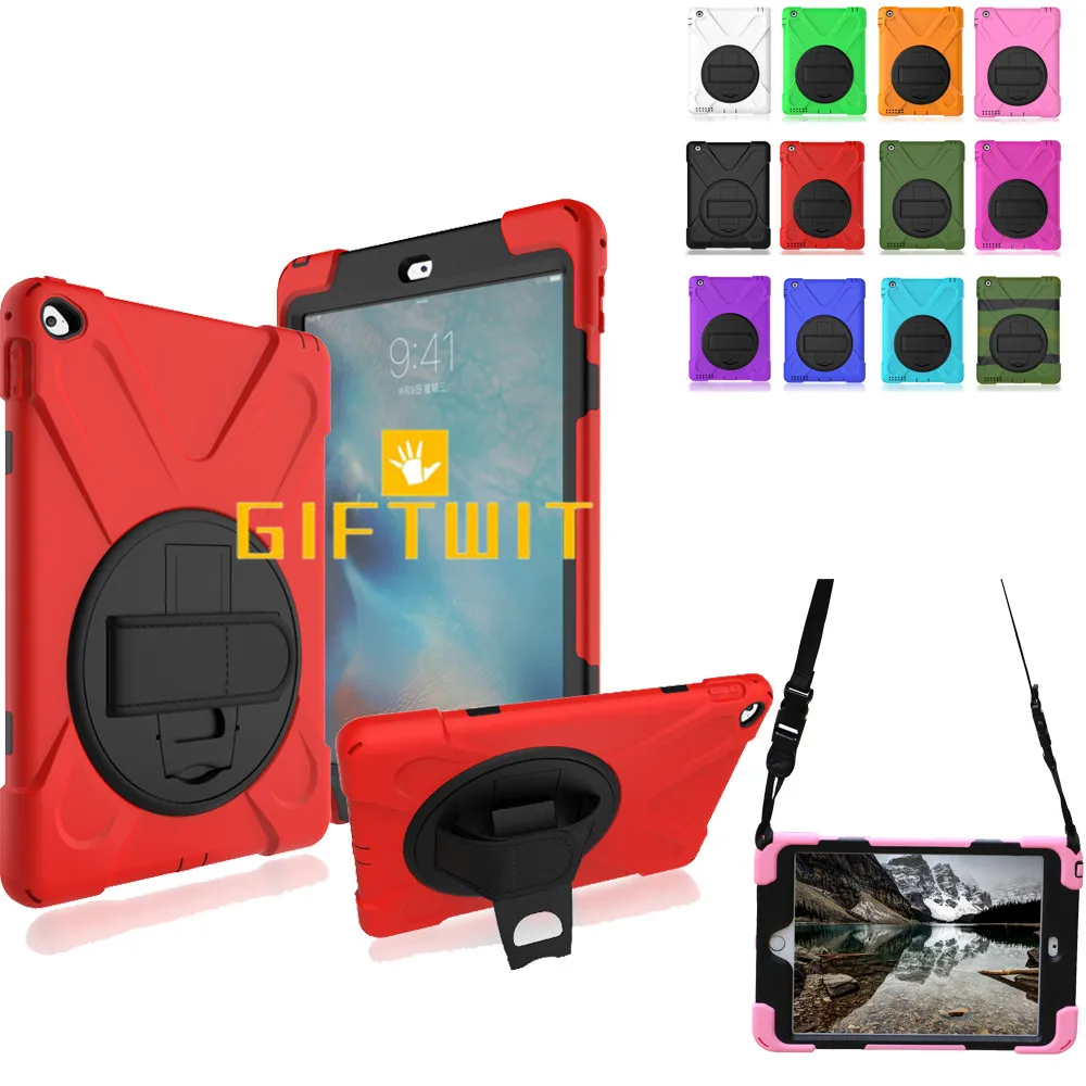 Противоударный чехол для планшета с подставкой и плечевым ремнем|for ipad|kid safekids case |