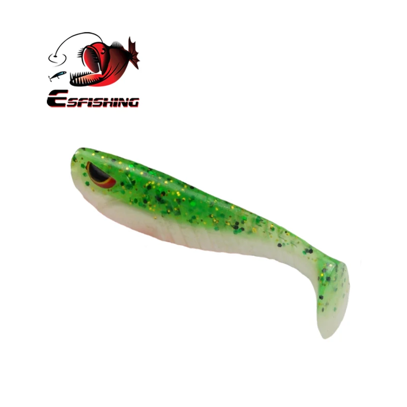ESFISHING Мягкая приманка Shad Enjoy 8 шт. 50 мм 3g кормушка Isca искусственная воблер