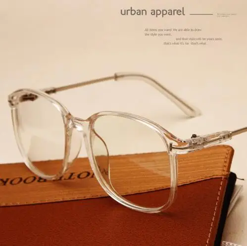 Декоративные зеркальные большие очки в стиле ретро оправы для очков женщин